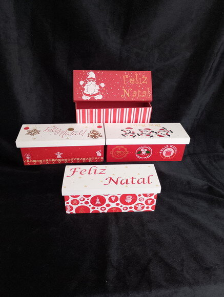 Kit de Caixas para Vinho de Natal N° 818