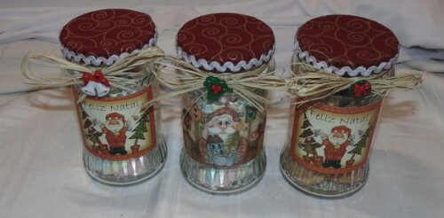 Kit Trio de Vidro do Papai Noel N° 601