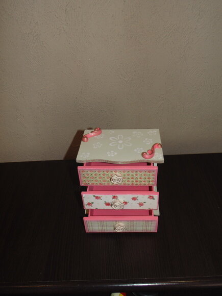 Mini Cômoda de 3 Gavetas N° 103