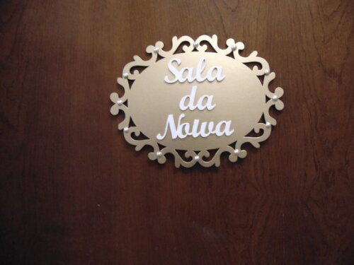 Placa Sala da Noiva N°528