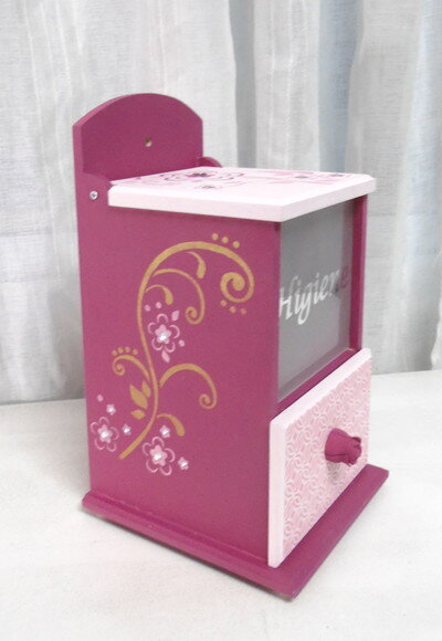 Porta Algodão e Cotonete Pink N° 884
