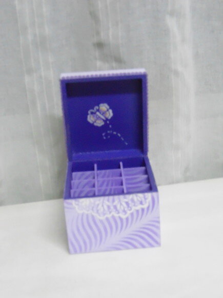 Porta Batom Floral Lilas N° 640