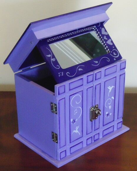 Porta Biju de armário 2 gavetas n° 60