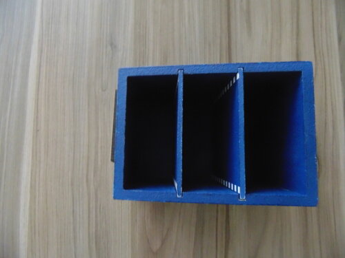Porta controle retrô azul n° 277