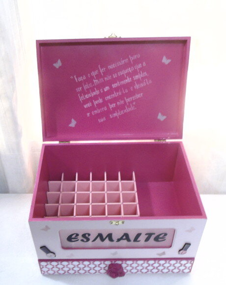 Porta Esmalte Rosa N° 622