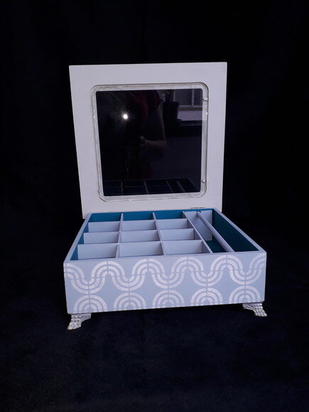 Porta Joia Azul N° 812