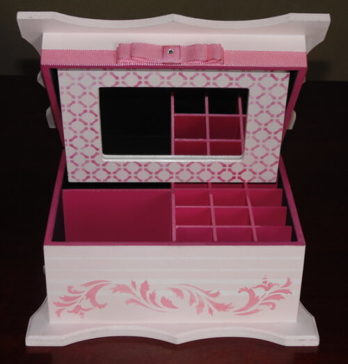 Porta maquiagem com espelho N° 367