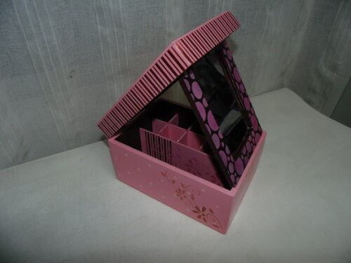 Porta Maquiagem Retrô Rosa N° 641