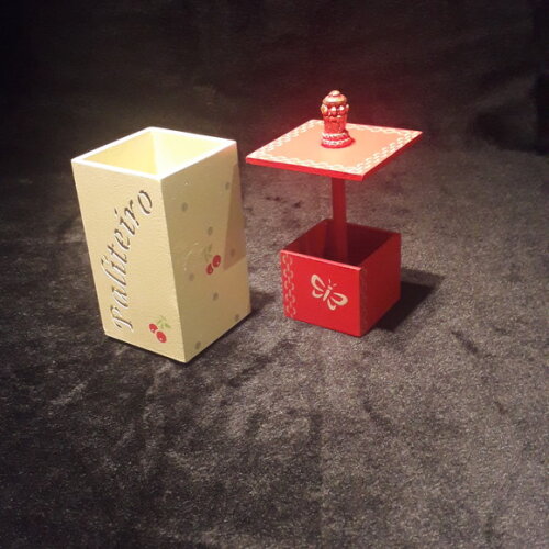 Porta Palito Vermelho N° 850