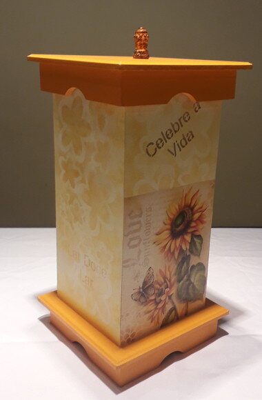 Porta Papel Toalha Girassol N° 867