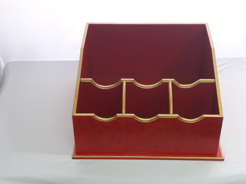 Porta Prato Vermelho Liso N° 873