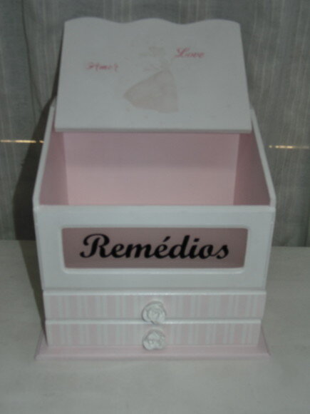 Porta Remédio com Duas Gavetas N° 739