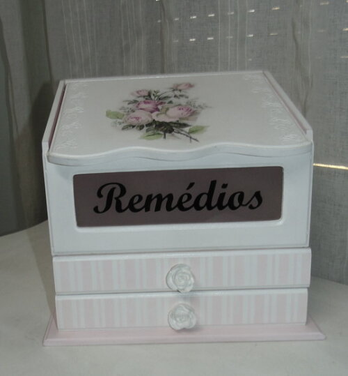 Porta Remédio com Duas Gavetas N° 739