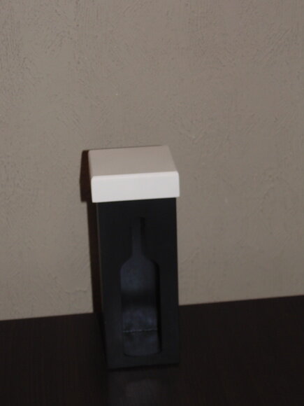 Porta vinho para meia garrafa