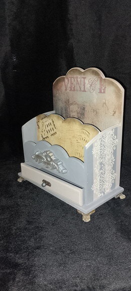 Portas Cartas de Mesa com Gaveta N° 972