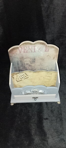Portas Cartas de Mesa com Gaveta N° 972