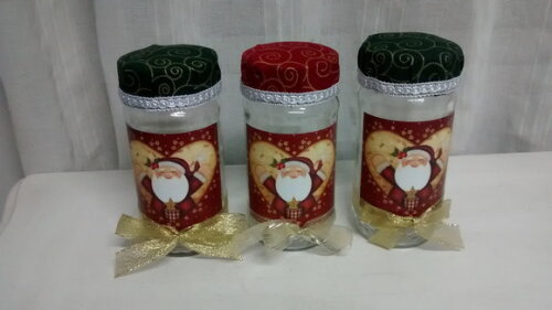Trio de Vidro Papai Noel Zen N° 693