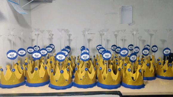 Centro de mesa REALEZA personalizado de eva