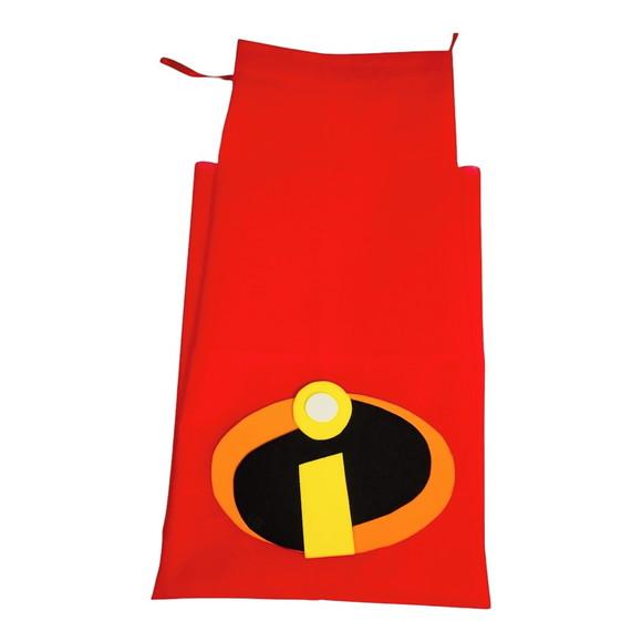 Kit com Capa e Máscara os Incríveis