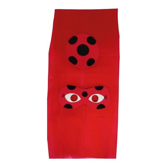Kit Lembrancinha c/ Capa e Máscara Lady e Cat