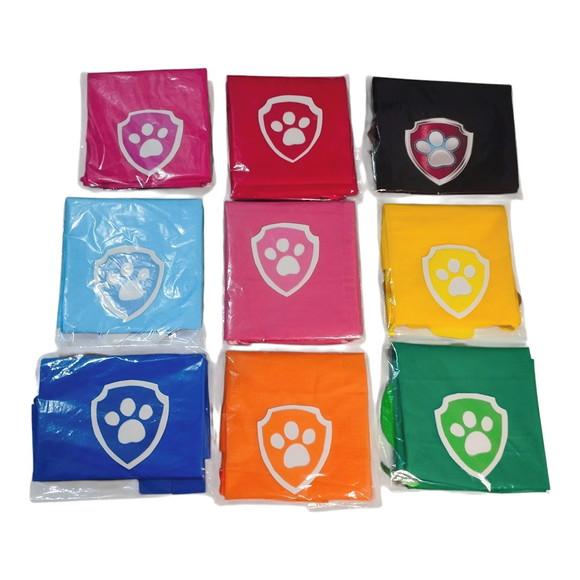 Kit Lembrancinha Patrulha Canina com Capa e Máscara de Eva