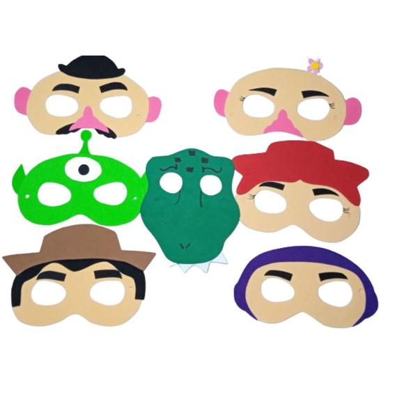 Lembrancinha Toy Story Máscaras Toda em Eva