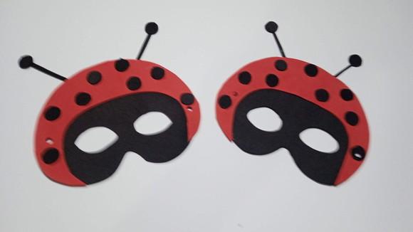 Máscaras Bichinhos do Jardim Encantado em Eva Lembrancinha