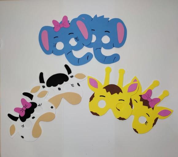Máscaras de Eva Arca de Noé para Lembraninhas de Festa