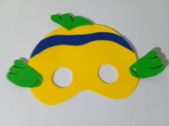 Máscaras Fundo do Mar Toda em Eva para Lembrancinhas