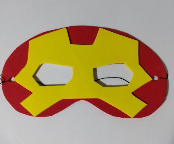 Máscaras Homem de Ferro em Eva Lembrancinha