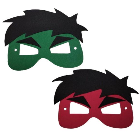 Máscaras Hulk em Eva Lembrancinha