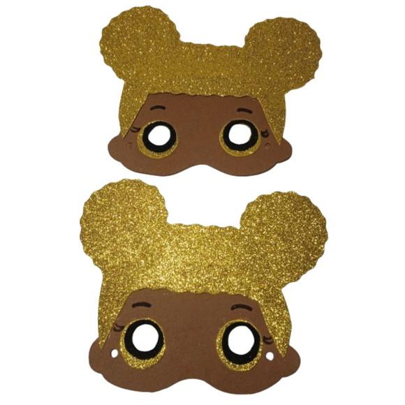 Máscaras Lol Queen Bee em Eva Lembrancinhas