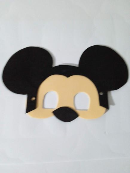 Máscaras Mickey e Minie em Eva Lembrancinha
