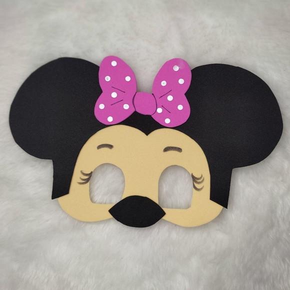Máscaras Mickey e Minie em Eva Lembrancinha