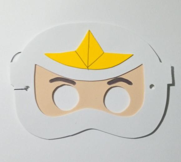 Máscaras Ninja Go de Eva para Lembrancinhas de Festa