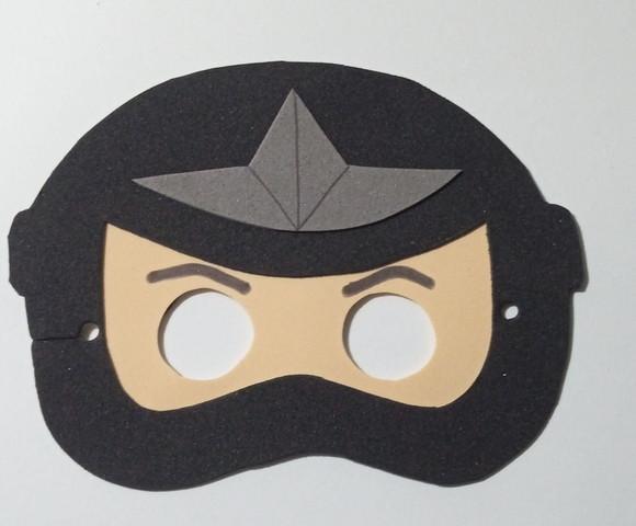 Máscaras Ninja Go de Eva para Lembrancinhas de Festa