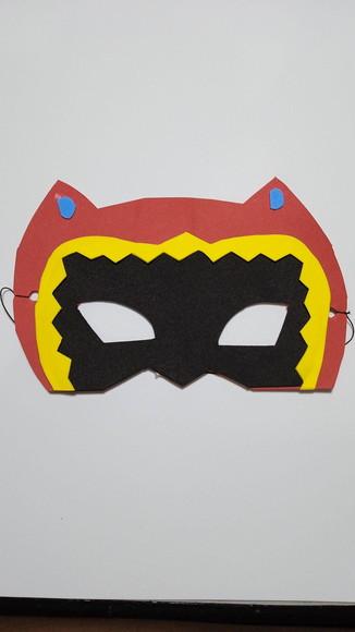 Máscaras Tema Power Rangers Toda em Eva para Lembrancinhas