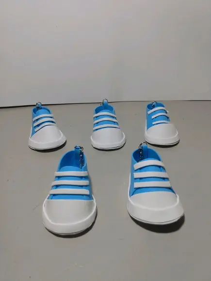 Chaveiro em Forma de Tênis para Chá de Bebê/nascimento de Ev