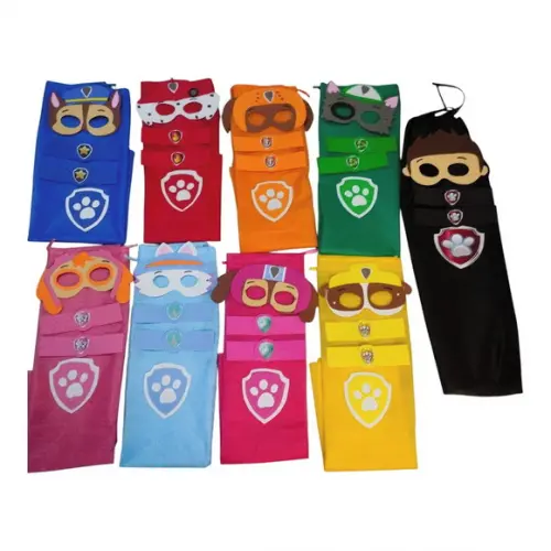 Kit Lembrancinha Patrulha Canina c/ Máscara Capa e Bracelete