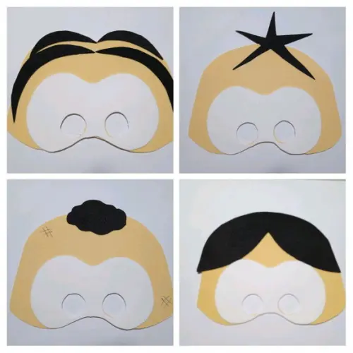 Lembrancinha Turma da Mônica Toy Máscaras Toda em Eva