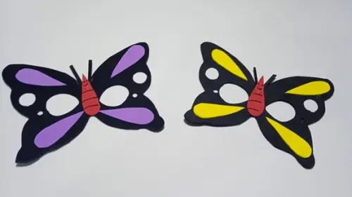 Máscaras Bichinhos do Jardim Encantado em Eva Lembrancinha