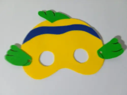 Máscaras Fundo do Mar Toda em Eva para Lembrancinhas
