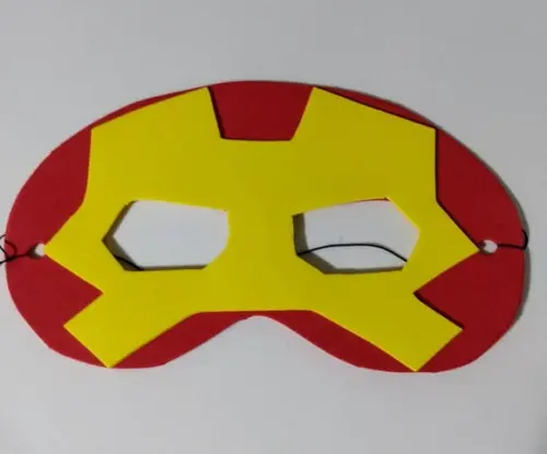 Máscaras Homem de Ferro em Eva Lembrancinha