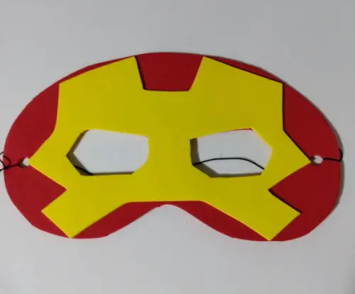 Máscaras Homem de Ferro em Eva Lembrancinha