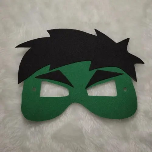 Máscaras Hulk em Eva Lembrancinha