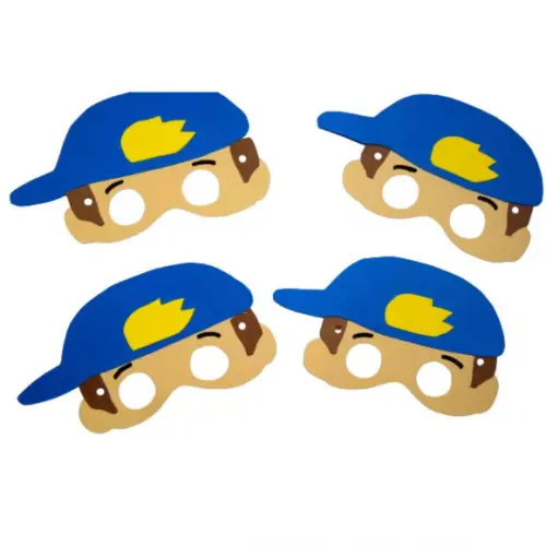 Máscaras Lucas Neto e Gih Toda em Eva para Lembrancinhas