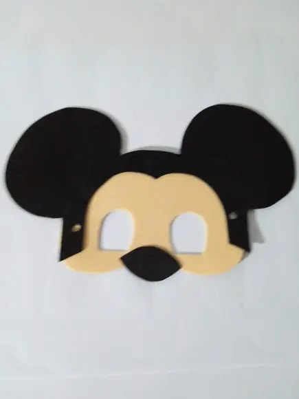 Máscaras Mickey e Minie em Eva Lembrancinha