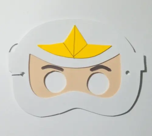 Máscaras Ninja Go de Eva para Lembrancinhas de Festa
