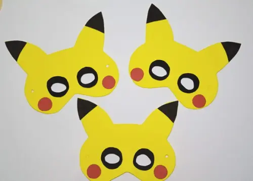 Máscaras Pokémon Toda em Eva para Lembrancinhas