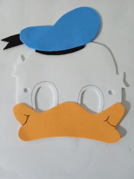 Máscaras Turma do Mickey Toda em Eva para Lembrancinham